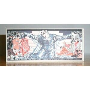 Cat's Meow Shelf Sitter ~ Senate Chamber Mural International Unity Understanding